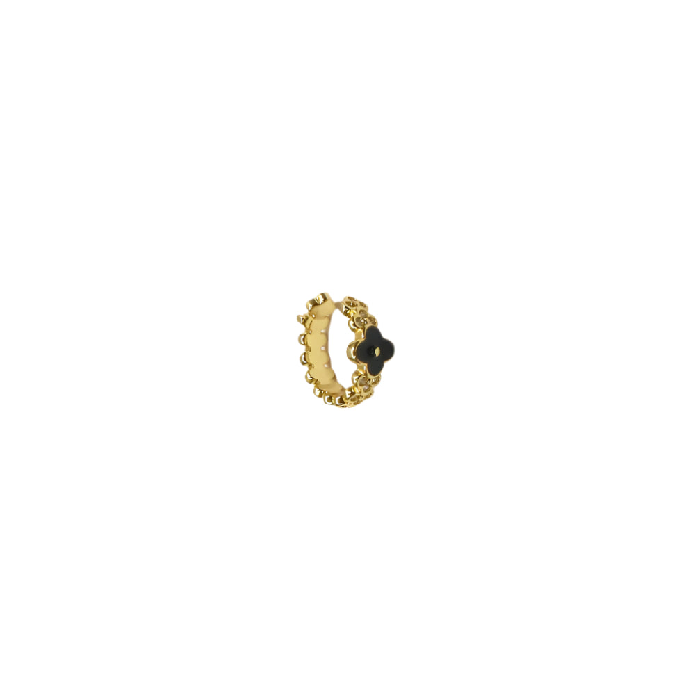 MINI PAVE CLOVER CUFF
