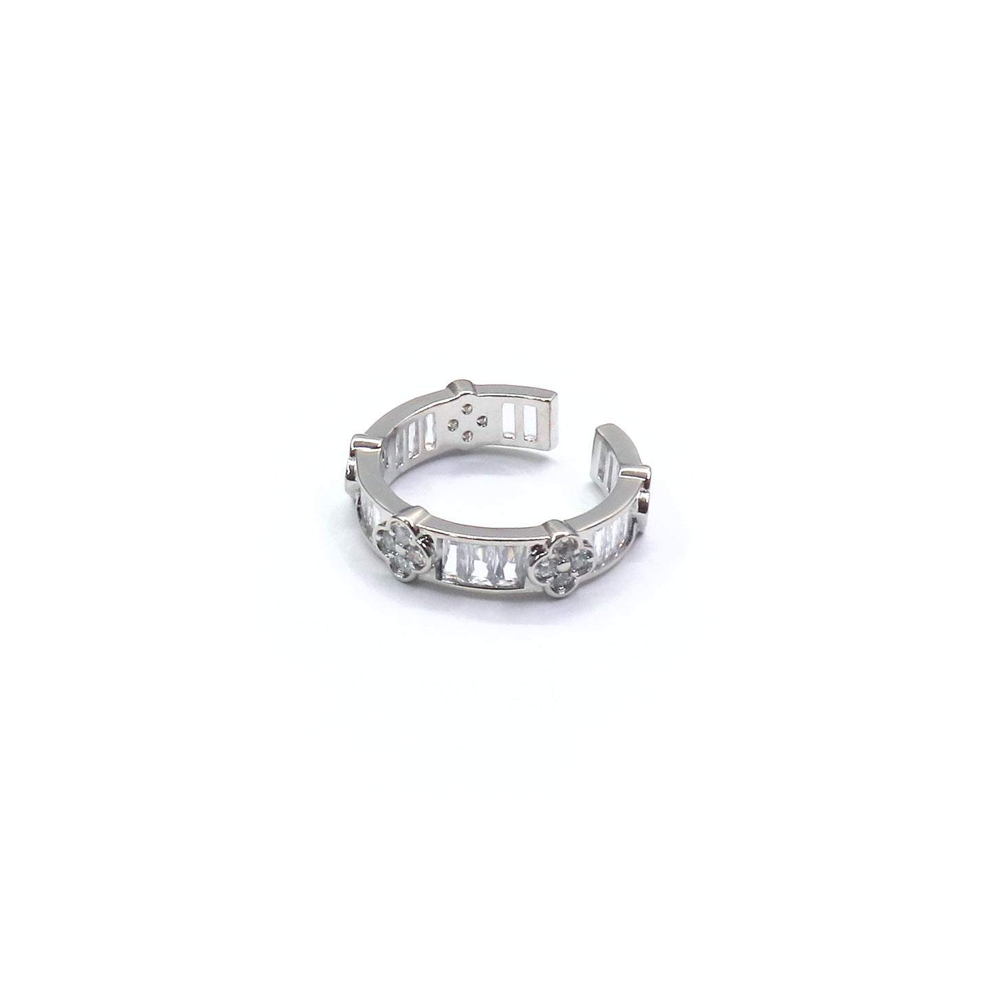 BAGUETTE CLOVER RING