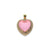 LUXURY DOUBLE HALO HEART PENDANT