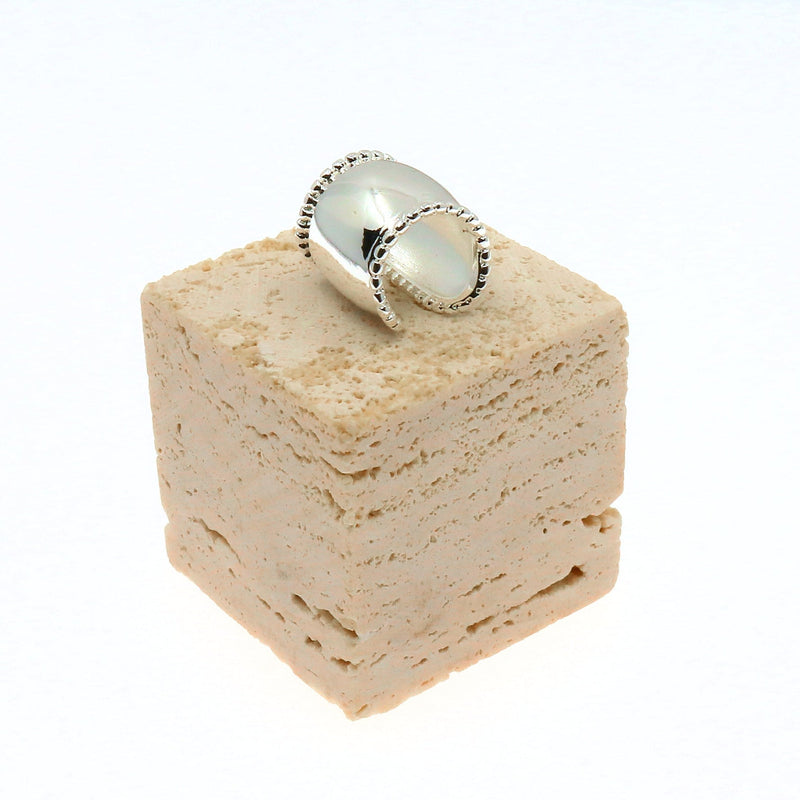 SILVER TUBE CUFF