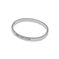 HINGED BANGLE WITH ZIRCONIA DETAIL