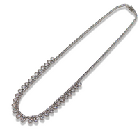 HEART ZIRCONIA TENNIS NECKLACE
