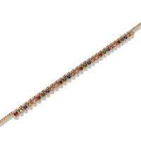 HEART ZIRCONIA TENNIS NECKLACE