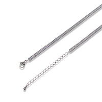 DELICATE ZIRCONIA TENNIS NECKLACE