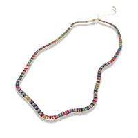 DELICATE ZIRCONIA TENNIS NECKLACE