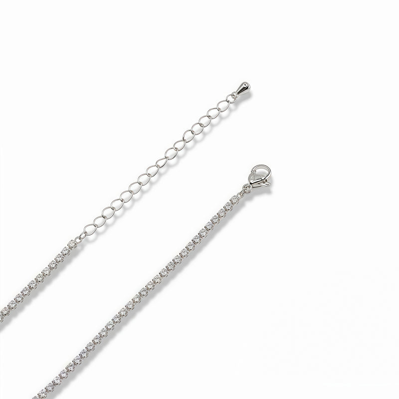 Oval Cubic Zirconia Necklace & Earring Set