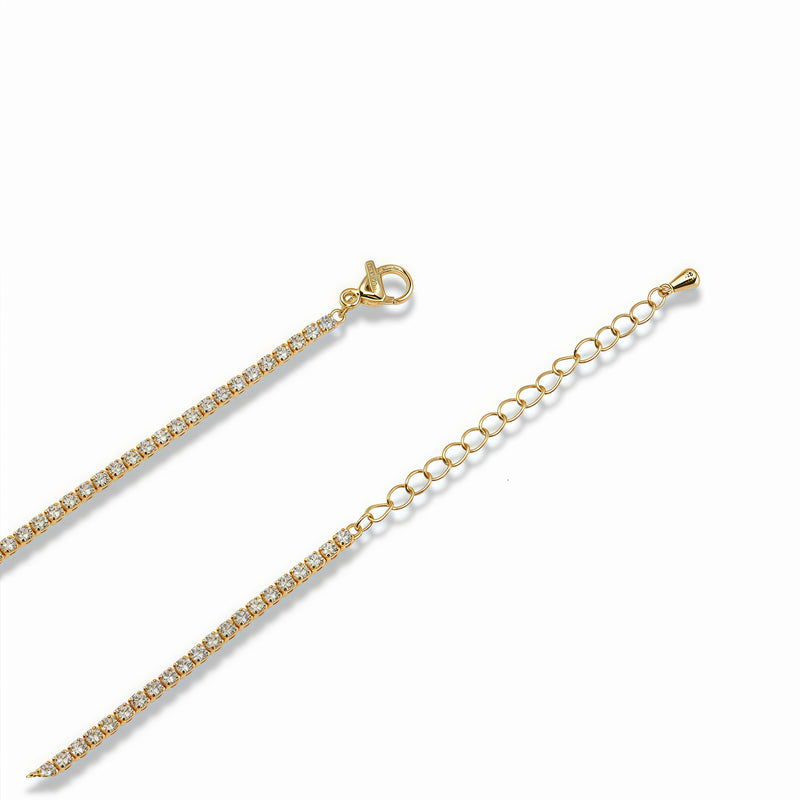 Oval Cubic Zirconia Necklace & Earring Set