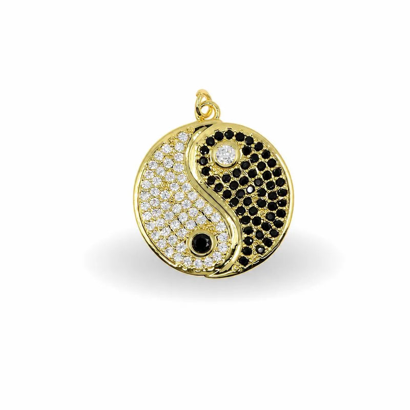Yin Yang Balance Pendant – 14K Gold Filled