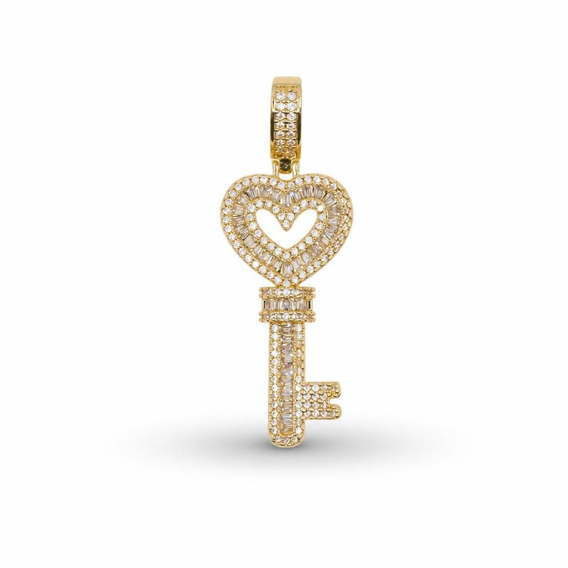 Key to My Heart Pendant – 14K Gold Filled