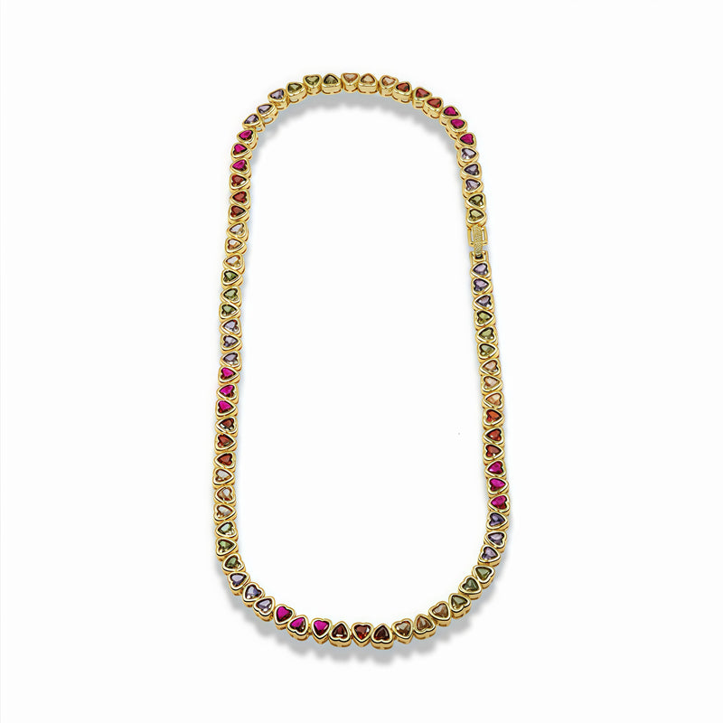 Heart Cubic Zirconia Necklace