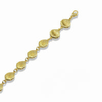 Gold Scallop Shell Necklace