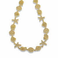 Gold Ocean Link Necklace