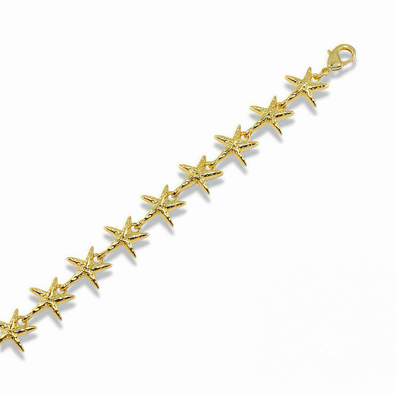 Gold Starfish Necklace