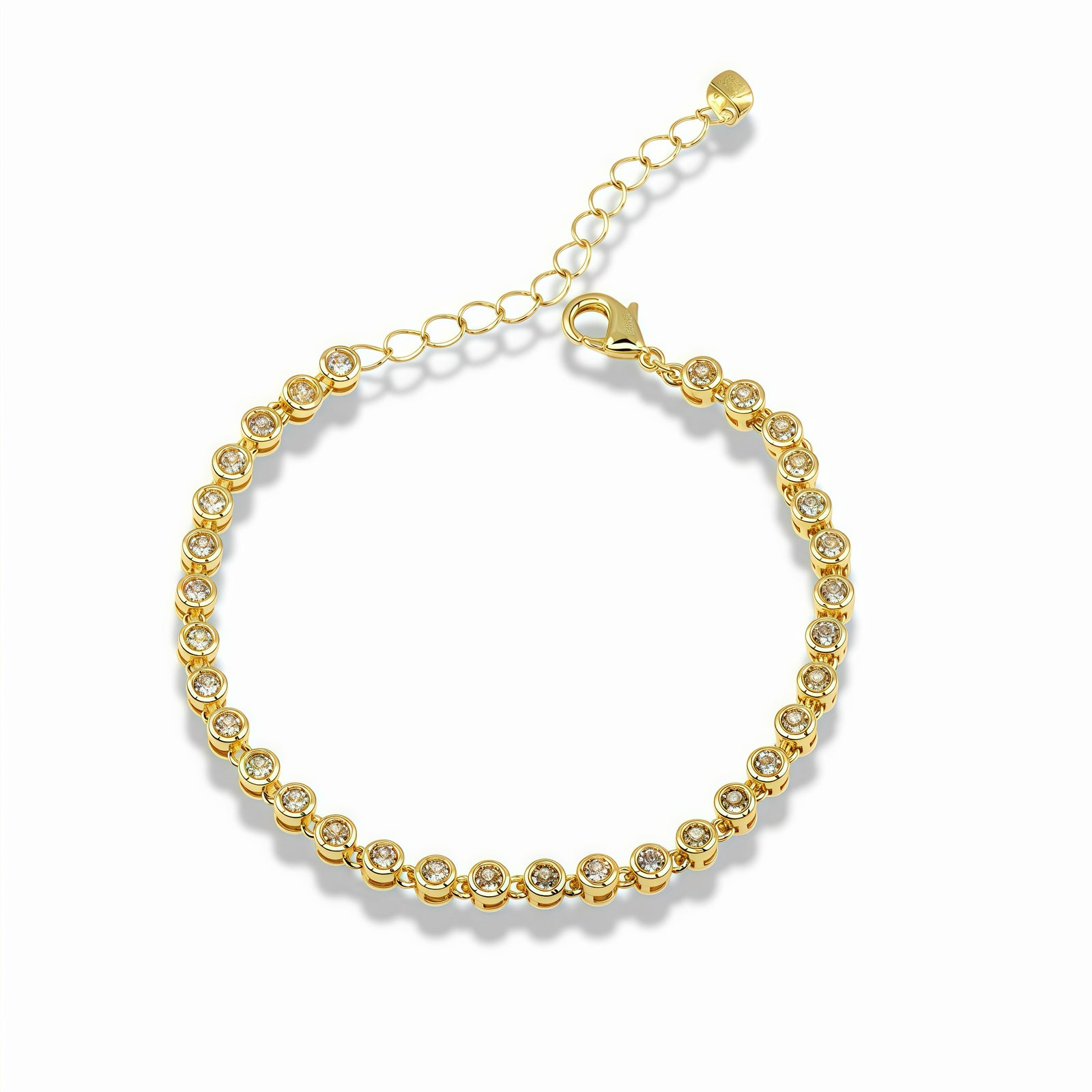 Mini Circle Crystal Bracelet