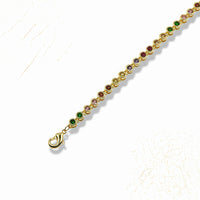 Mini Circle Crystal Bracelet