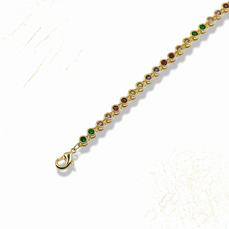 Mini Circle Crystal Bracelet
