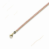 Colored CZ Tennis Bracelet