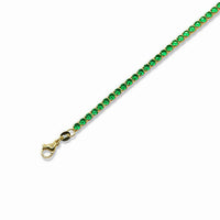 Colored CZ Tennis Bracelet