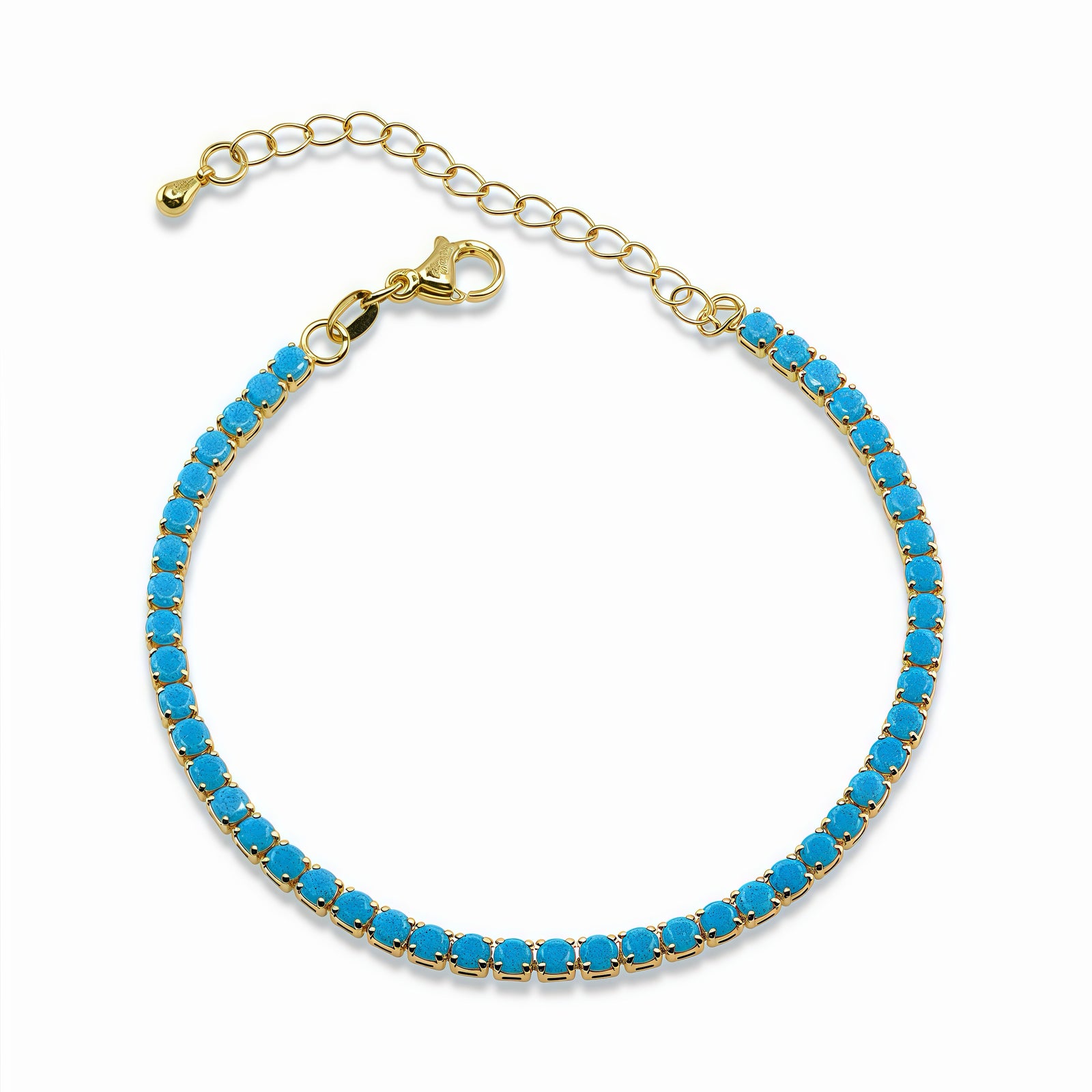 Colored CZ Tennis Bracelet