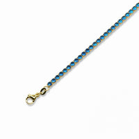 Colored CZ Tennis Bracelet