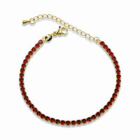 Colored CZ Tennis Bracelet