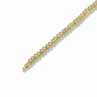 Oval tennis bracelet