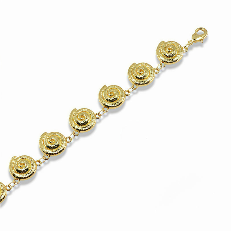 Gold Conch Shell Necklace