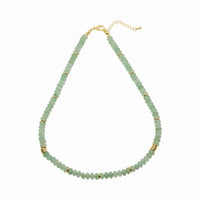Natural Gemstone Beaded Necklace Collection With 14k Gold Filled Details