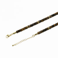 Natural Gemstone Beaded Necklace Collection With 14k Gold Filled Details