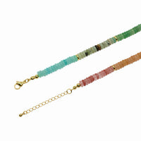 Natural Gemstone Beaded Necklace Collection With 14k Gold Filled Details