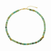 Natural Gemstone Beaded Necklace Collection With 14k Gold Filled Details