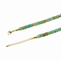 Natural Gemstone Beaded Necklace Collection With 14k Gold Filled Details