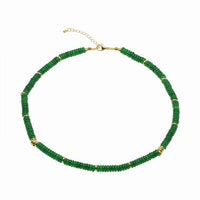 Natural Gemstone Beaded Necklace Collection With 14k Gold Filled Details