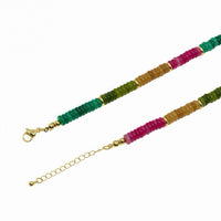 Natural Gemstone Beaded Necklace Collection With 14k Gold Filled Details