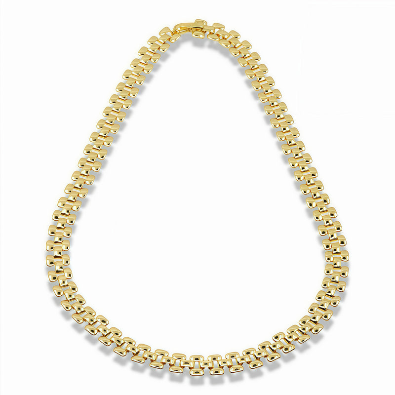 Golden Flex Link Necklace