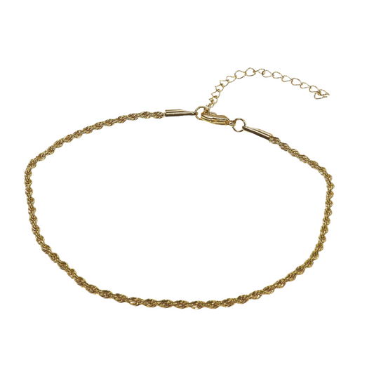 GOLD ROPE CHAIN ANKLET
