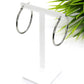 THIN STAINLESS STEEL HOOP
