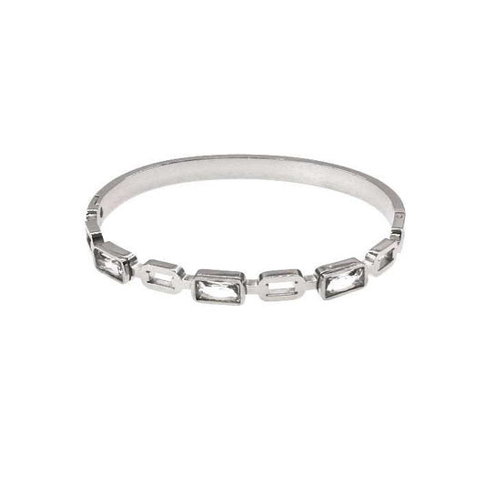 STEEL SILVER BANGLE