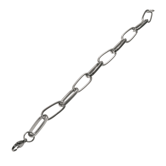 OPEN PAPER CLIP BRACELET