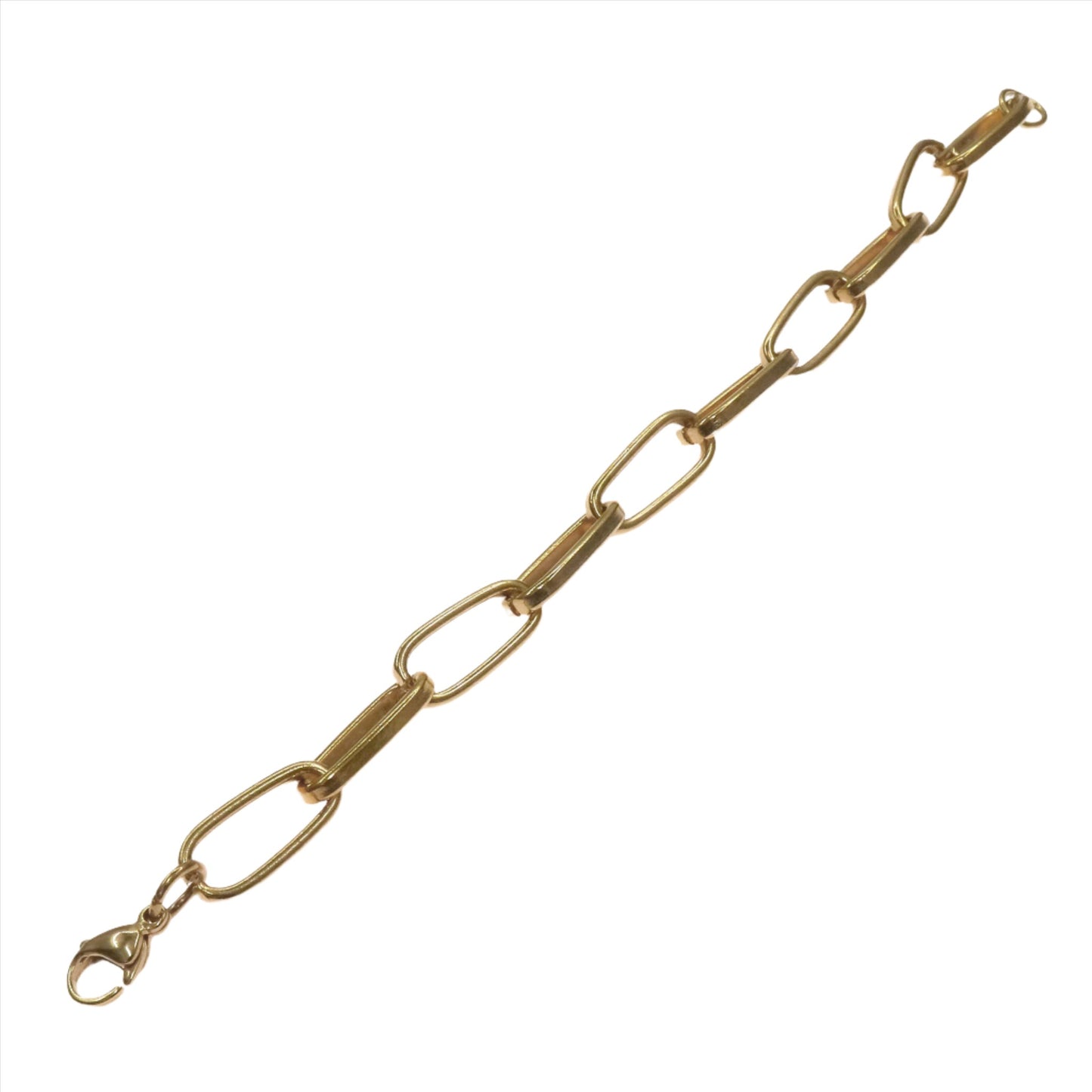 OPEN PAPER CLIP BRACELET