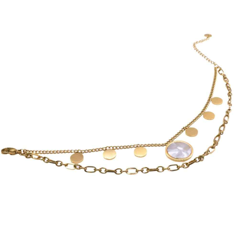 DOUBLE CHAIN BRACELET