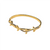 BRIGHTLEAF STEEL BANGLE
