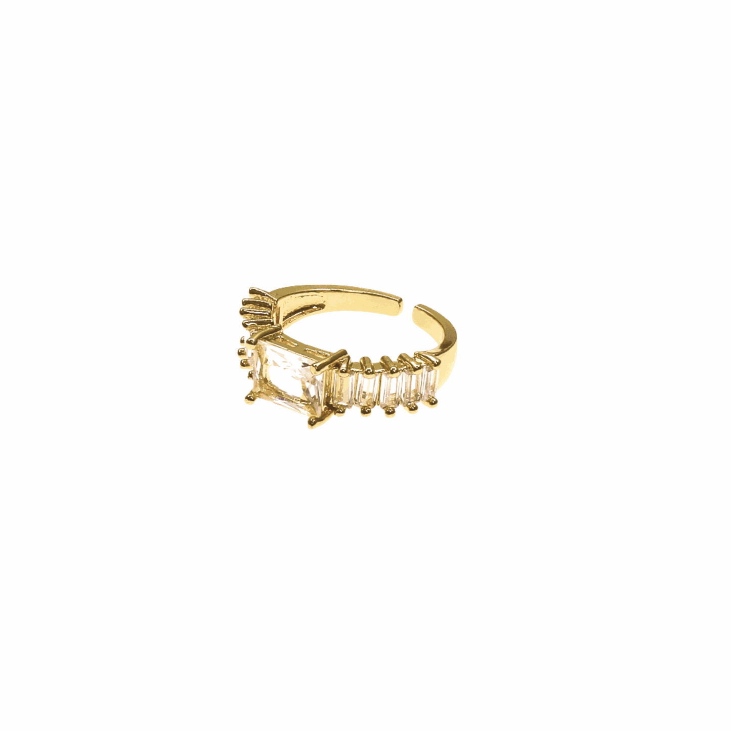 RING CLEAR STONES