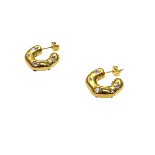GOLDEN ANNA HOOP