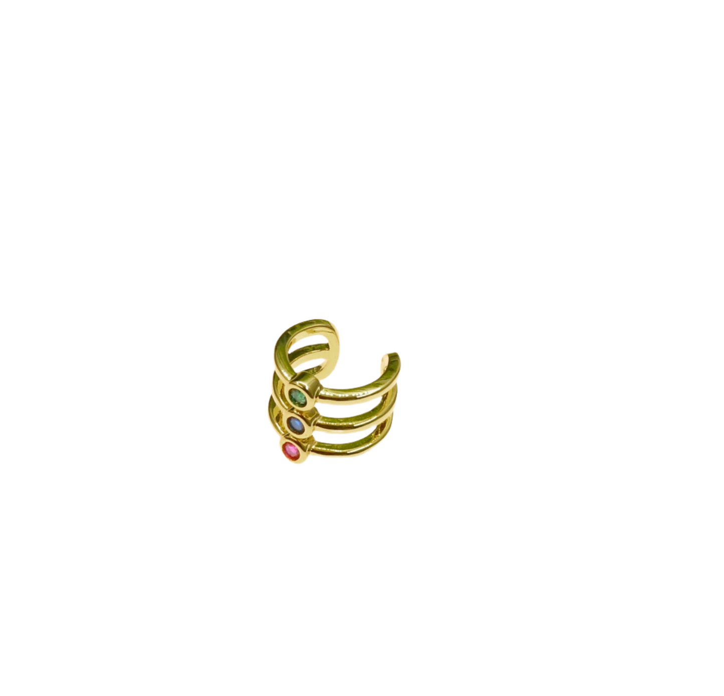 ZIRCONIA COLORS EARCUFF