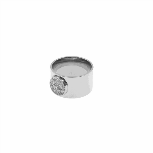 TUBE GOLD & SILVER RING