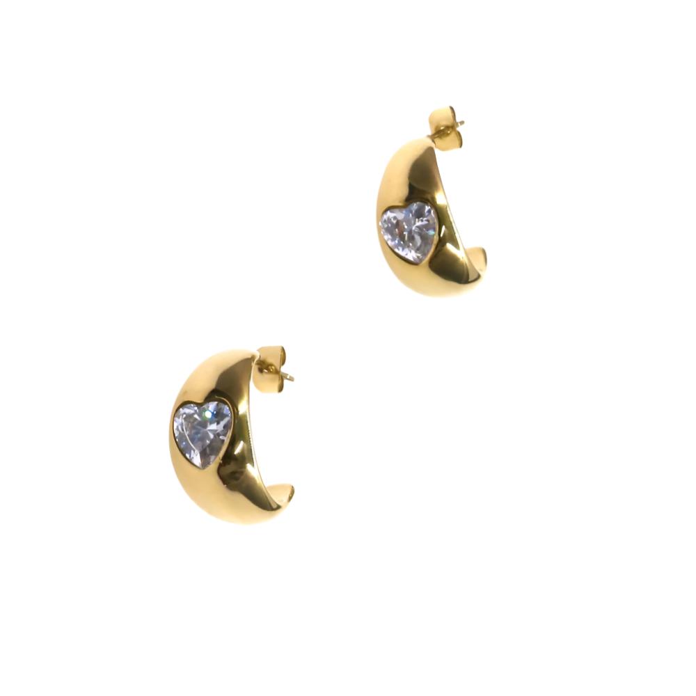 QUARTZ EARRING