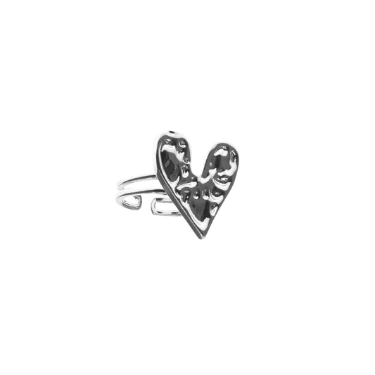 ABSTRACT HEART RING