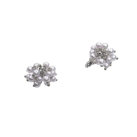 BUNCH TINY PEARLS EARRING