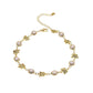 BUTTERFLY & PEARL ANKLET